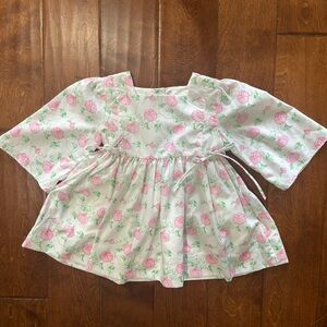 Size 4T Eliza James Kids Pumpkin Smocked Top